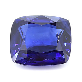 1.09 ct Royal Blue Cushion Cut Natural Blue Sapphire