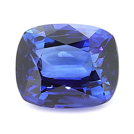 1.07 ct Cushion Cut Blue Sapphire : Royal Blue