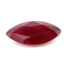 3.01 ct Rich Darkish Red Marquise Natural Ruby