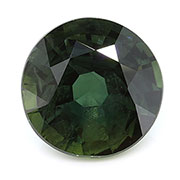 2.03 ct Rich Green Round Green Sapphire