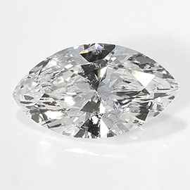 0.79 ct Marquise Natural Diamond : F / SI3