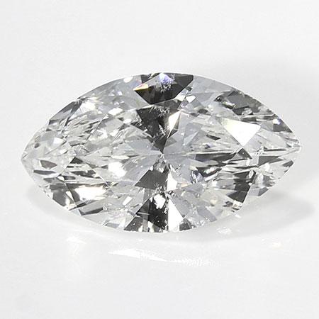 0.79 ct Marquise Natural Diamond : F / SI3