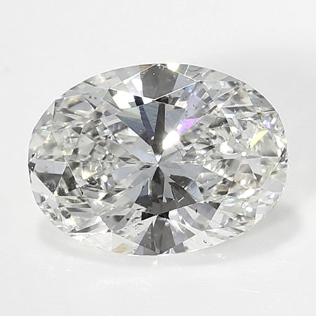 0.60 ct Oval Natural Diamond : H / SI1