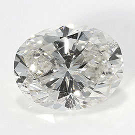 0.60 ct Oval Natural Diamond : I / SI2