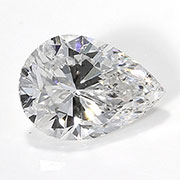 0.60 ct E / SI2 Pear Shape Natural Diamond