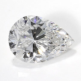 0.60 ct Pear Shape Diamond : E / SI2