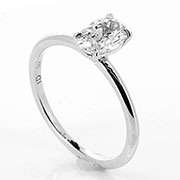 18K White Gold 0.90ct Diamond Ring