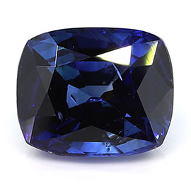 1.26 ct Cushion Cut Blue Sapphire : Royal Blue