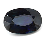 1.14 ct Darkish Blue Oval Natural Blue Sapphire
