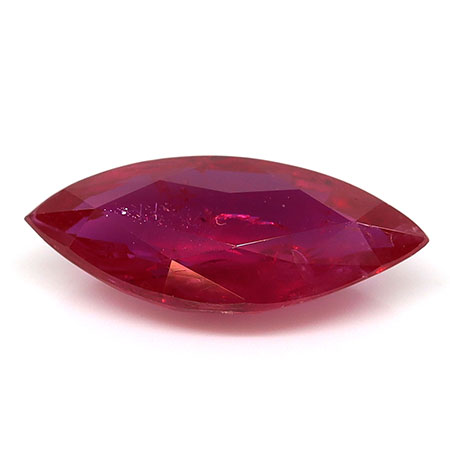 1.52 ct Marquise Natural Ruby : Pinkish Red