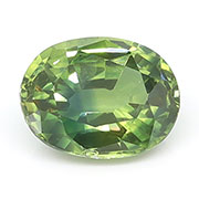 1.03 ct Bluish Green Oval Natural Green Sapphire