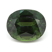 2.07 ct Intense Green Oval Natural Green Sapphire