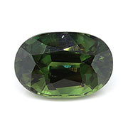 2.18 ct Bluish Green Oval Natural Green Sapphire