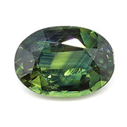 2.02 ct Bluish Green  - Teal Oval Natural Green Sapphire