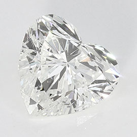 1.01 ct Heart Shape Natural Diamond : G / SI2