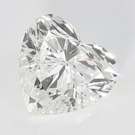1.01 ct Heart Shape Natural Diamond : G / SI2