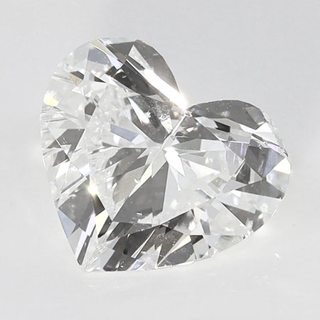 0.90 ct Heart Shape Natural Diamond : E / SI1