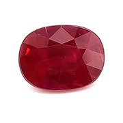 1.50 ct Fine Red Oval Natural Ruby