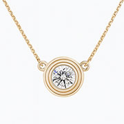 18K Yellow Gold 0.40cttw Diamond Pendant