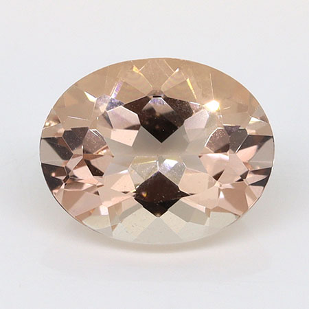 2.24 ct Oval Natural Morganite : Light Pink