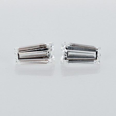 0.36 cttw Pair of Taper Baguette Natural Diamonds : G / VS1