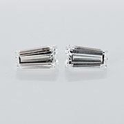 0.36 cttw G / VS1 Pair of Taper Baguette Natural Diamonds