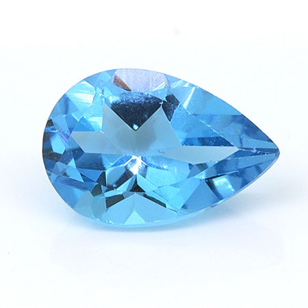 1.62 ct Oval Natural Topaz : Fine Blue