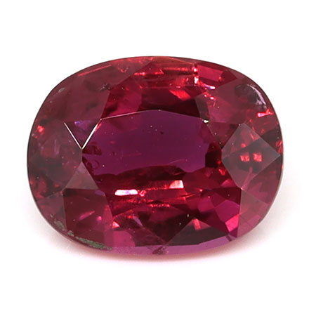 1.39 ct Oval Natural Ruby : Pinkish Red