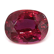 1.39 ct Pinkish Red Oval Natural Ruby
