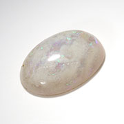 6.27 ct White Oval Natural Opal