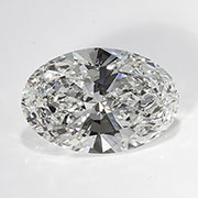 3.23 ct E / VVS2 Oval Lab Grown Diamond