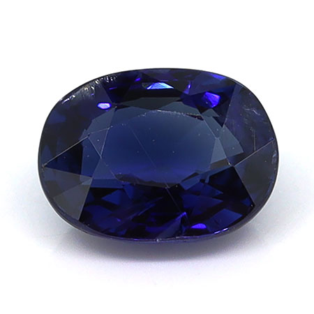 1.03 ct Oval Blue Sapphire : Royal Blue