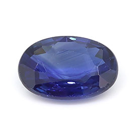 0.47 ct Oval Natural Blue Sapphire : Rich Royal Blue