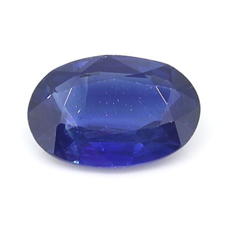 0.46 ct Oval Natural Blue Sapphire : Rich Blue