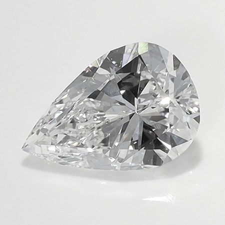 0.70 ct Pear Shape Natural Diamond : D / SI1
