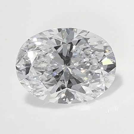 0.46 ct Oval Natural Diamond : D / SI1