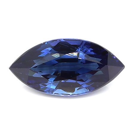 1.38 ct Marquise Natural Blue Sapphire : Fine Blue