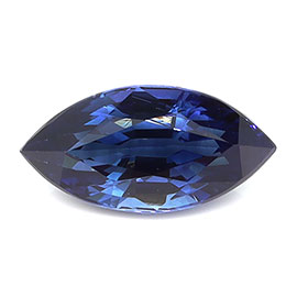 1.38 ct Marquise Natural Blue Sapphire : Fine Blue