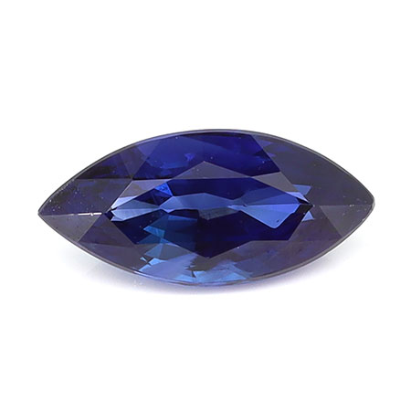 1.22 ct Marquise Natural Blue Sapphire : Fine Blue