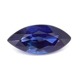 1.22 ct Marquise Natural Blue Sapphire : Fine Blue
