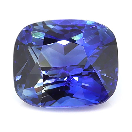 1.07 ct Cushion Cut Natural Blue Sapphire : Royal Blue