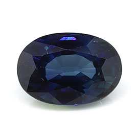 0.79 ct Oval Natural Blue Sapphire : Blue