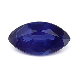 0.79 ct Marquise Natural Blue Sapphire : Fine Blue