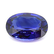 0.72 ct Royal Blue Oval Natural Blue Sapphire