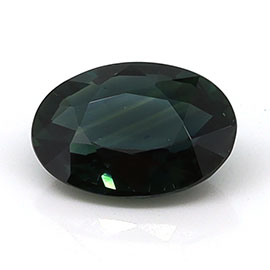 1.14 ct Oval Natural Blue Sapphire : Greenish Blue - Teal
