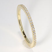 18K Yellow Gold 0.33cttw Diamond Band