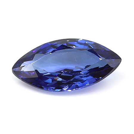 0.66 ct Marquise Natural Blue Sapphire : Fine Blue
