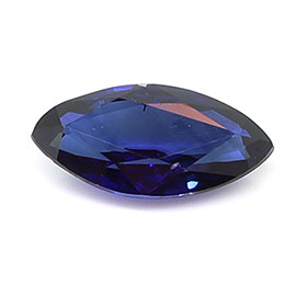 0.39 ct Marquise Natural Blue Sapphire : Rich Blue