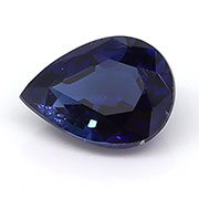0.67 ct Rich Blue Pear Shape Natural Blue Sapphire