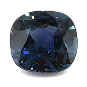 1.14 ct Darkish Blue Cushion Cut Natural Blue Sapphire